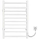 Заказать Электрический полотенцесушитель Vincea 50х80 VTD-1LWE Белый матовый в магазине сантехники Santeh-Crystal.ru
