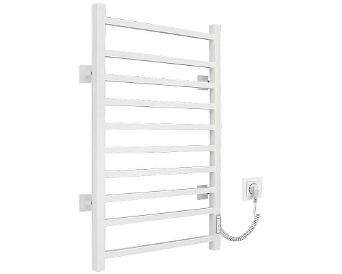 Заказать Электрический полотенцесушитель Vincea 50х80 VTD-1LWE Белый матовый в магазине сантехники Santeh-Crystal.ru