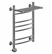 Электрический полотенцесушитель Ника Arc ЛД (Г2) ВП 60/40 с полкой Хром