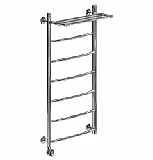 Электрический полотенцесушитель Ника Arc ЛД ВП 100/40 с полкой Хром