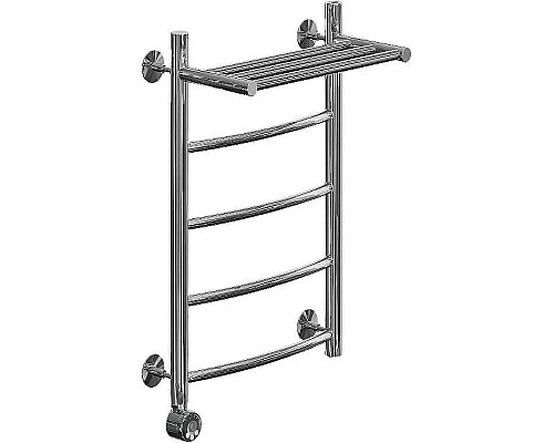 Заказать Электрический полотенцесушитель Ника Arc ЛД ВП 60/30 с полкой Хром в магазине сантехники Santeh-Crystal.ru