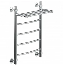 Водяной полотенцесушитель Ника Arc ЛД ВП 60/40 с полкой Хром