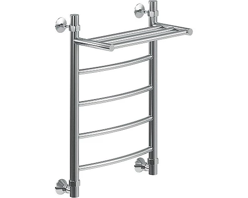 Заказать Водяной полотенцесушитель Ника Arc ЛД ВП 60/40 с полкой Хром в магазине сантехники Santeh-Crystal.ru