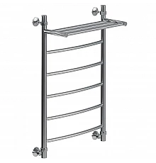 Водяной полотенцесушитель Ника Arc ЛД ВП 80/50 с полкой Хром