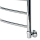 Купить Водяной полотенцесушитель Ника Arc ЛД ВП 80/60 с полкой Хром в магазине сантехники Santeh-Crystal.ru