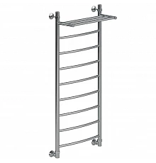 Водяной полотенцесушитель Ника Arc ЛД ВП 120/50 с полкой Хром