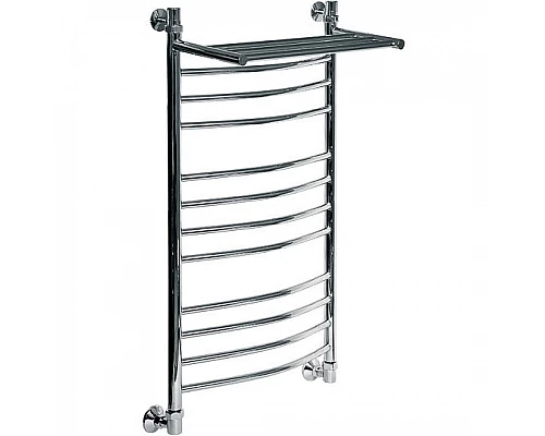 Заказать Водяной полотенцесушитель Ника Arc ЛД/ВП (г2) 100x60 с полкой Хром в магазине сантехники Santeh-Crystal.ru