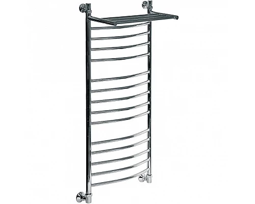 Заказать Водяной полотенцесушитель Ника Arc ЛД/ВП (г2) 120x60 с полкой Хром в магазине сантехники Santeh-Crystal.ru