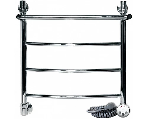 Купить Электрический полотенцесушитель Ника Arc ЛД/ВП Эл. 50x60 с полкой Хром в магазине сантехники Santeh-Crystal.ru