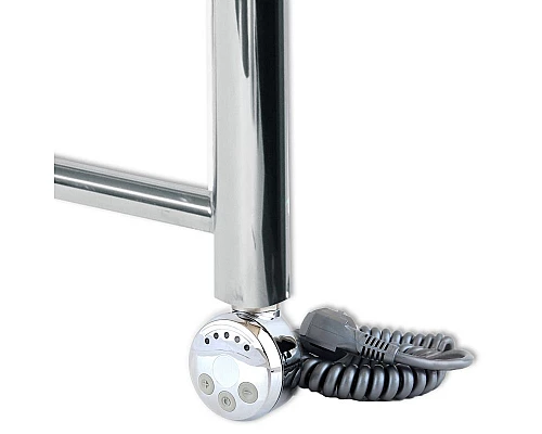 Заказать Электрический полотенцесушитель Ника Arc ЛД/ВП Эл. 120x50 с полкой Хром в магазине сантехники Santeh-Crystal.ru