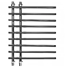 Водяной полотенцесушитель Ника Bamboo ЛБ 4 80x70 Хром