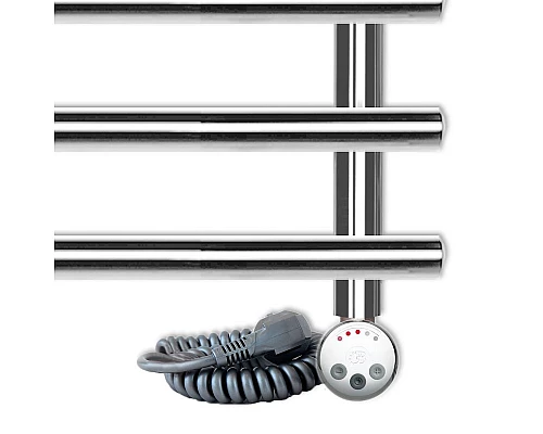 Заказать Электрический полотенцесушитель Ника Bamboo ЛБ 3 Эл. 60x50 Хром в магазине сантехники Santeh-Crystal.ru