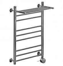 Электрический полотенцесушитель Ника Classic ЛП (Г2) ВП 80/60 с полкой Хром