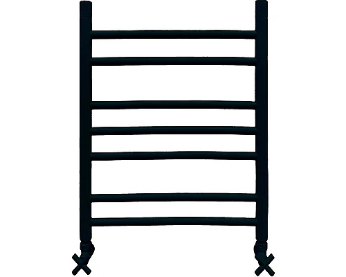 Купить Водяной полотенцесушитель Ника Classic ЛП (Г2) 60/50 Черный матовый в магазине сантехники Santeh-Crystal.ru