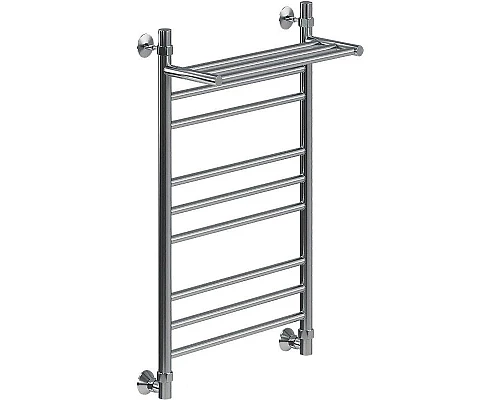 Купить Водяной полотенцесушитель Ника Classic ЛП (Г2) ВП 80/60 с полкой Хром в магазине сантехники Santeh-Crystal.ru