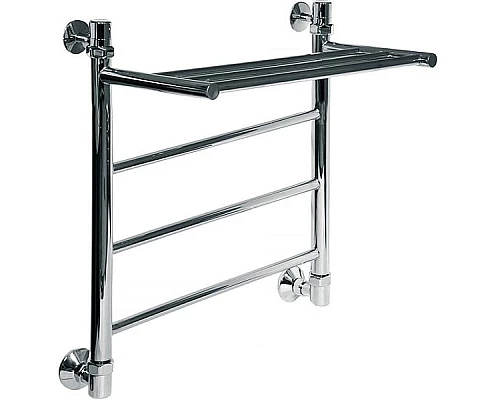 Купить Водяной полотенцесушитель Ника Classic ЛП/ВП 50x40 с полкой Хром в магазине сантехники Santeh-Crystal.ru