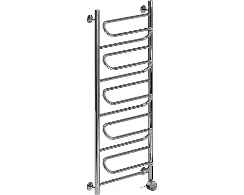 Приобрести Электрический полотенцесушитель Ника Curve ЛZ 120/50 Хром в магазине сантехники Santeh-Crystal.ru