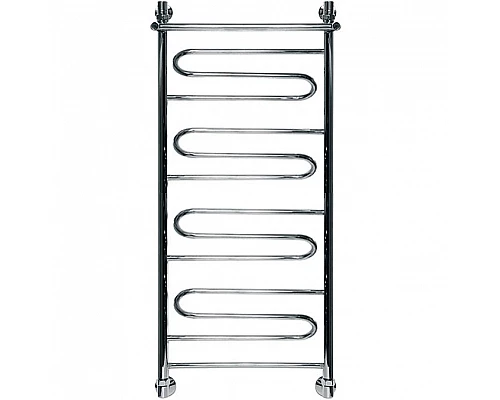 Заказать Водяной полотенцесушитель Ника Curve ЛZ/ВП 100x40 с полкой Хром в магазине сантехники Santeh-Crystal.ru