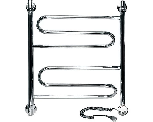 Приобрести Электрический полотенцесушитель Ника Curve ЛZ Эл. 60x50 Хром в магазине сантехники Santeh-Crystal.ru