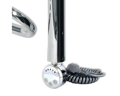 Приобрести Электрический полотенцесушитель Ника Curve ЛZ Эл. 60x60 Хром в магазине сантехники Santeh-Crystal.ru