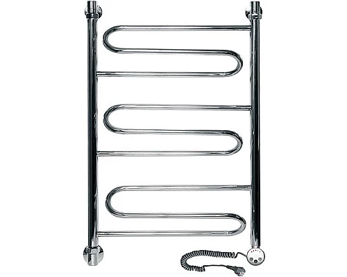 Приобрести Электрический полотенцесушитель Ника Curve ЛZ Эл. 80x40 Хром в магазине сантехники Santeh-Crystal.ru