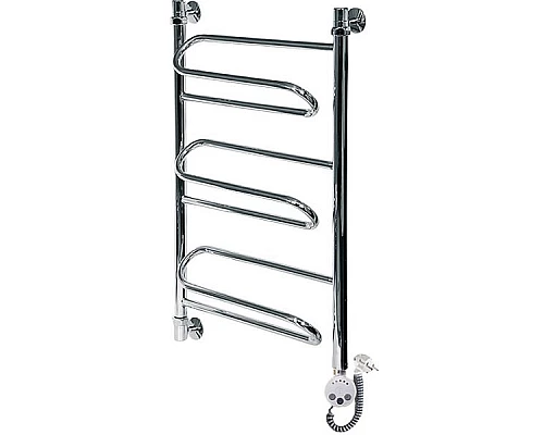 Купить Электрический полотенцесушитель Ника Curve ЛZ Эл. 80x50 Хром в магазине сантехники Santeh-Crystal.ru