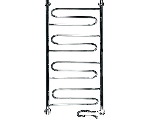 Купить Электрический полотенцесушитель Ника Curve ЛZ Эл. 100x60 Хром в магазине сантехники Santeh-Crystal.ru