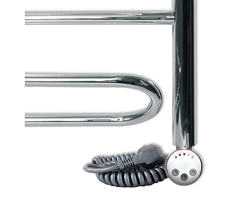 Приобрести Электрический полотенцесушитель Ника Curve ЛZ Эл. 120x40 Хром в магазине сантехники Santeh-Crystal.ru