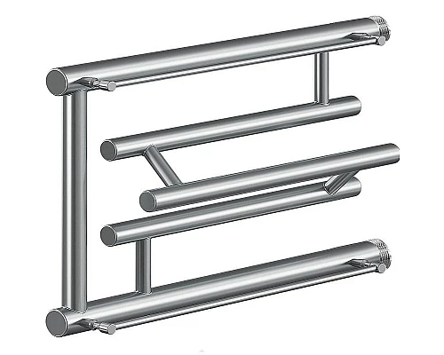 Заказать Водяной полотенцесушитель Ника Econ ПЛ-4 32/70 с полкой Хром в магазине сантехники Santeh-Crystal.ru