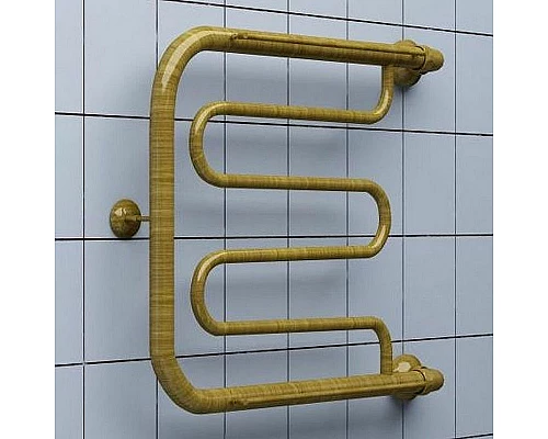 Заказать Водяной полотенцесушитель Ника Econ ПМ 60/50 с полкой Бронза в магазине сантехники Santeh-Crystal.ru