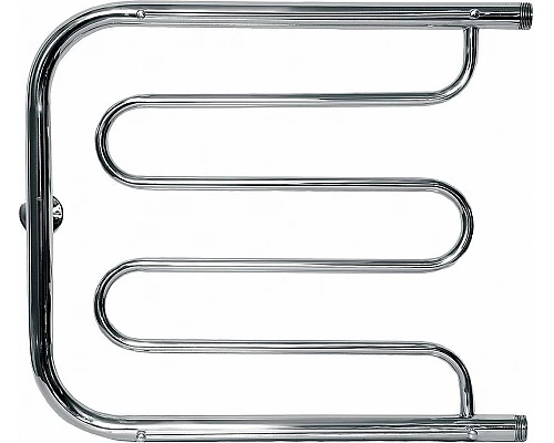 Заказать Водяной полотенцесушитель Ника Econ ПМ 50/50 с полкой Хром в магазине сантехники Santeh-Crystal.ru