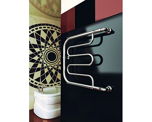 Купить Водяной полотенцесушитель Ника Econ ПМ1 60x80 с полкой Хром в магазине сантехники Santeh-Crystal.ru