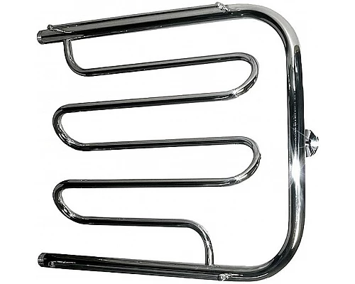 Заказать Водяной полотенцесушитель Ника Econ ПМ2 60x70 с полкой Хром в магазине сантехники Santeh-Crystal.ru