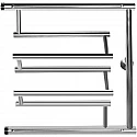 Водяной полотенцесушитель Ника Econ ПМ3 50x40 с полкой Хром