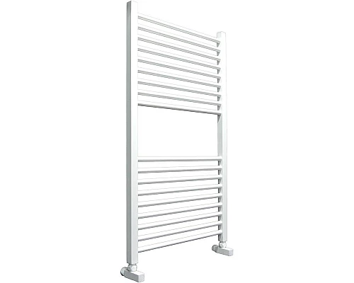 Приобрести Водяной полотенцесушитель Ника Modern ЛМ 2 100x50 Белый матовый 18 перекладин в магазине сантехники Santeh-Crystal.ru