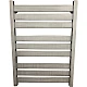 Купить Водяной полотенцесушитель Ника Modern ЛМ 7 80x50 Matt Antique Silver 9 перекладин в магазине сантехники Santeh-Crystal.ru