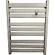 Купить Водяной полотенцесушитель Ника Modern ЛМ 7 80x50 Matt Antique Silver 9 перекладин в магазине сантехники Santeh-Crystal.ru