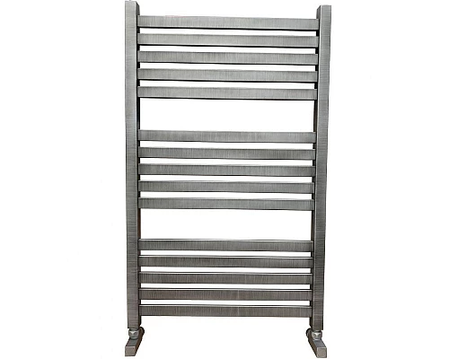 Купить Водяной полотенцесушитель Ника Modern ЛМ 6 100x50 Matt antique silver 15 перекладин в магазине сантехники Santeh-Crystal.ru
