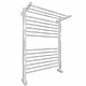 Заказать Водяной полотенцесушитель Ника Modern ЛМ 3 80x50 с полкой Белый 16 перекладин в магазине сантехники Santeh-Crystal.ru