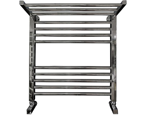 Приобрести Водяной полотенцесушитель Ника Modern ЛМ 3 60x50 с полкой Хром 12 перекладин в магазине сантехники Santeh-Crystal.ru