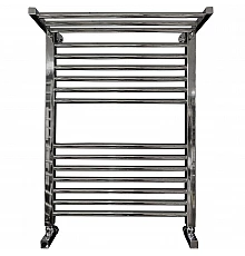 Водяной полотенцесушитель Ника Modern ЛМ 3 80x40 с полкой Хром 16 перекладин