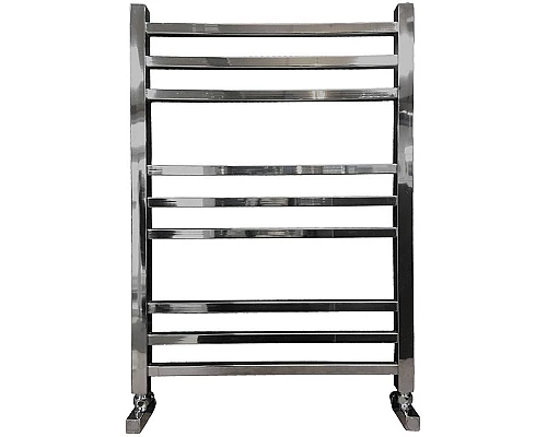 Заказать Водяной полотенцесушитель Ника Modern ЛМ 5 80x50 с вентилями Хром 9 перекладин в магазине сантехники Santeh-Crystal.ru