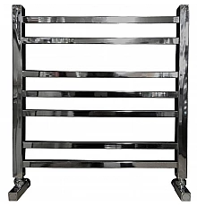 Водяной полотенцесушитель Ника Modern ЛМ 5 60x40 с вентилями Хром 7 перекладин