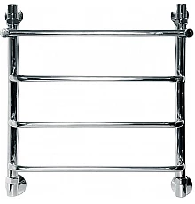 Водяной полотенцесушитель Ника Quadro Л90/ВП 50x50 с полкой Хром