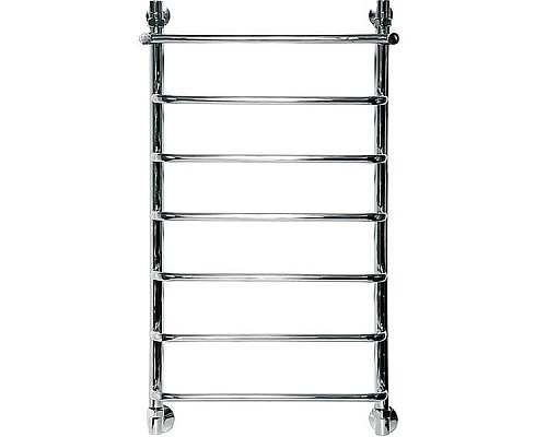 Приобрести Водяной полотенцесушитель Ника Quadro Л90/ВП 100x60 с полкой Хром в магазине сантехники Santeh-Crystal.ru