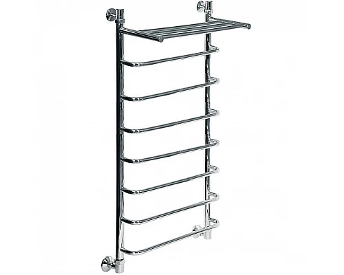 Приобрести Водяной полотенцесушитель Ника Quadro Л90/ВП 120x60 с полкой Хром в магазине сантехники Santeh-Crystal.ru