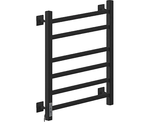 Приобрести Электрический полотенцесушитель Ника Step-2 60/50 Черный матовый в магазине сантехники Santeh-Crystal.ru