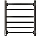 Приобрести Электрический полотенцесушитель Ника Step-2 60/50 Черный матовый в магазине сантехники Santeh-Crystal.ru