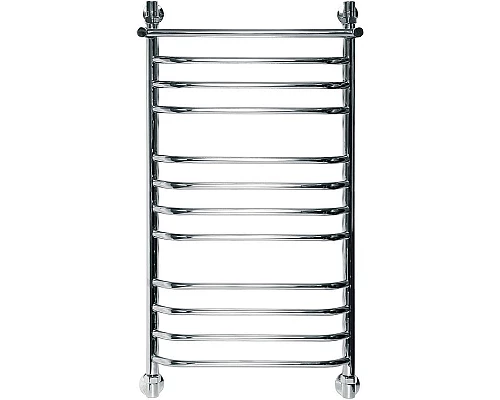 Приобрести Водяной полотенцесушитель Ника Trapezium ЛТ (Г2) ВП 100/40 с полкой Хром в магазине сантехники Santeh-Crystal.ru