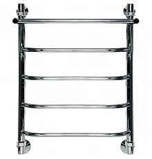 Водяной полотенцесушитель Ника Trapezium ЛТ/ВП 60x40 с полкой Хром